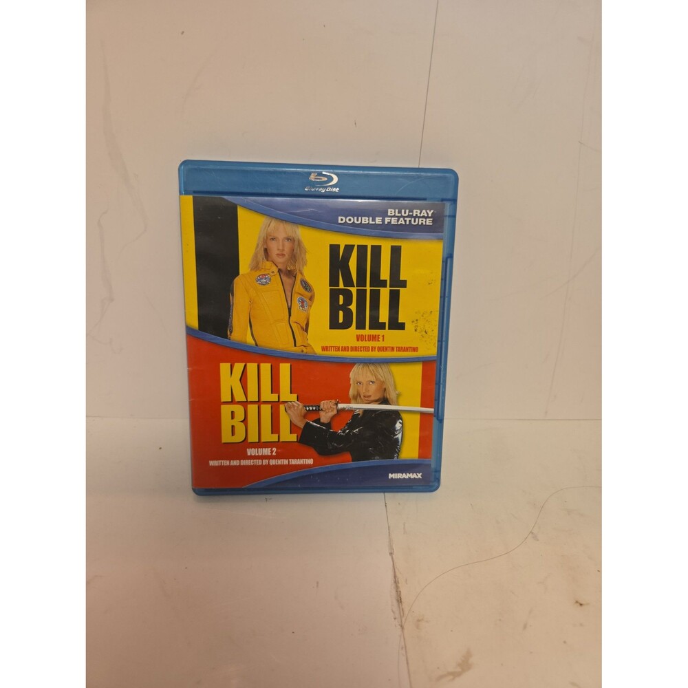 Kill Bill Volume 1 and Volume 2 Blu ray Double Feature Quentin Tarantino Uma Thu